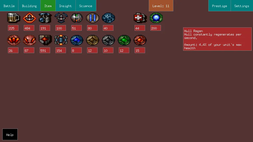 Idle Armada Demo [MOD: безлимитные ресурсы и мощный флот] Screenshot 3