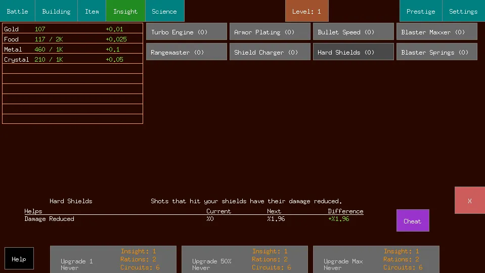 Idle Armada Demo [MOD: безлимитные ресурсы и мощный флот] Screenshot 4