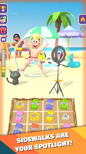 Street Life: Merge Tap Clicker [MOD: безлимитные деньги и энергия] Screenshot 5