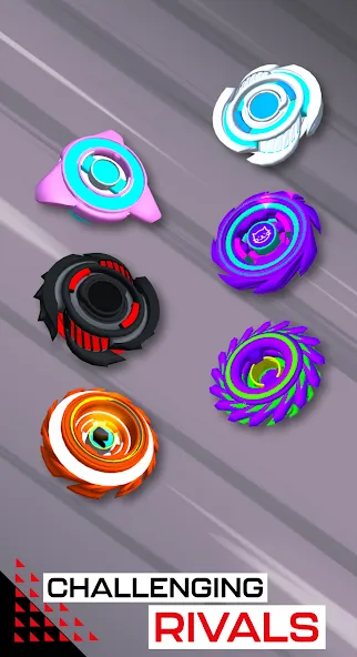 Spinner Fighter Arena [MOD: безлимитные монеты и все бойцы] Screenshot 1
