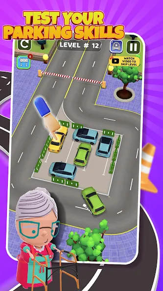 Parking Jam: Car Parking Games [MOD: без рекламы и все уровни открыты] Screenshot 4