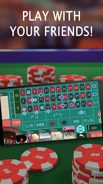 Roulette Royale - Grand Casino [MOD: безлимитные фишки и vip-доступ] Screenshot 1