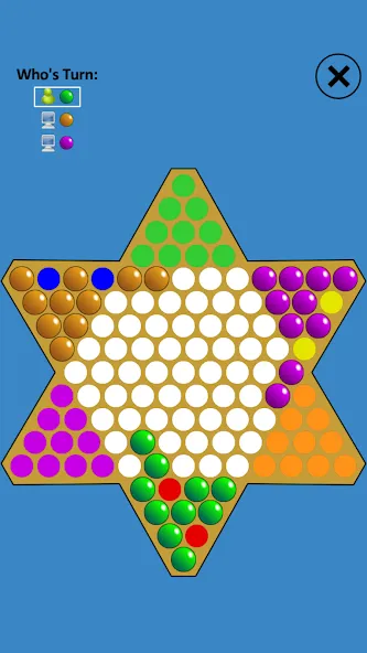 Chinese Checkers Touch [MOD: улучшенная версия с новыми функциями] Screenshot 2