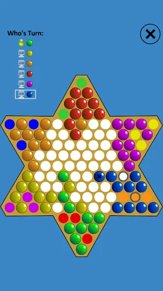 Chinese Checkers Touch [MOD: улучшенная версия с новыми функциями] Screenshot 3