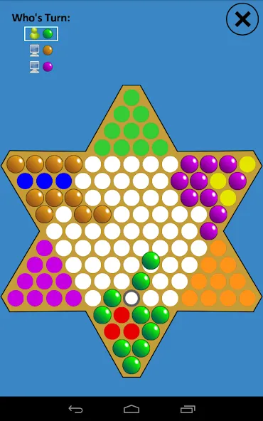 Chinese Checkers Touch [MOD: улучшенная версия с новыми функциями] Screenshot 5