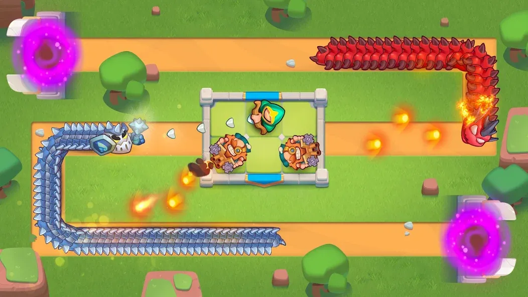 Rush Royale: Tower Defense TD [MOD: безлимитные ресурсы и усиленные башни] Screenshot 3
