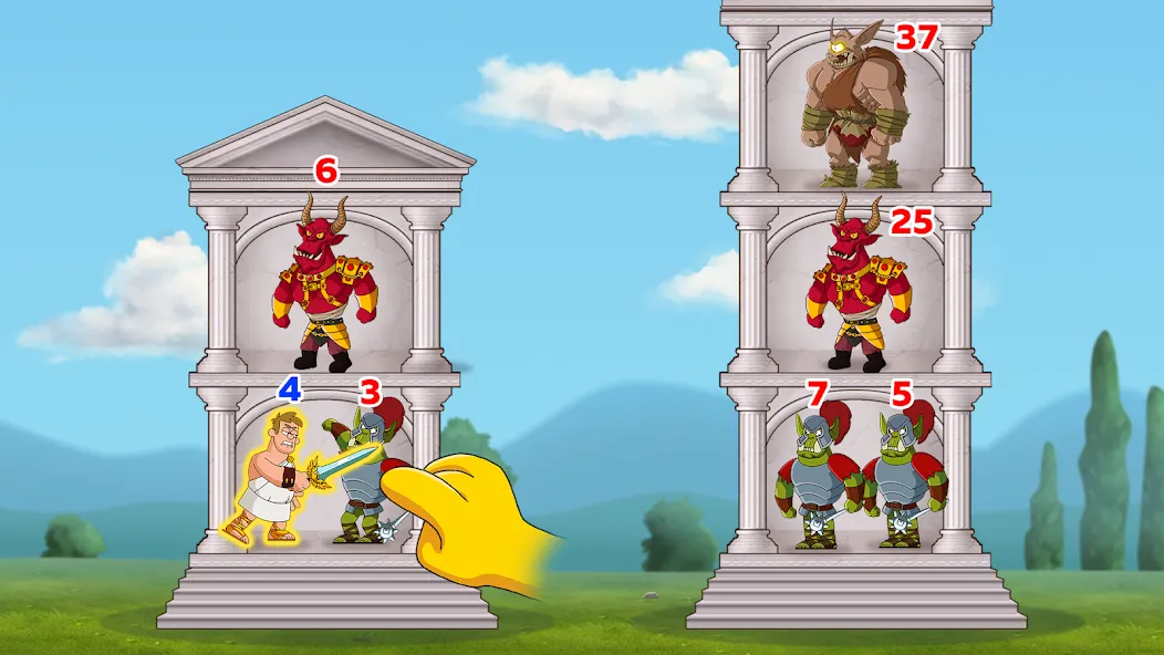 Hustle Castle: Medieval games [MOD: много ресурсов и быстрая прокачка] Screenshot 4