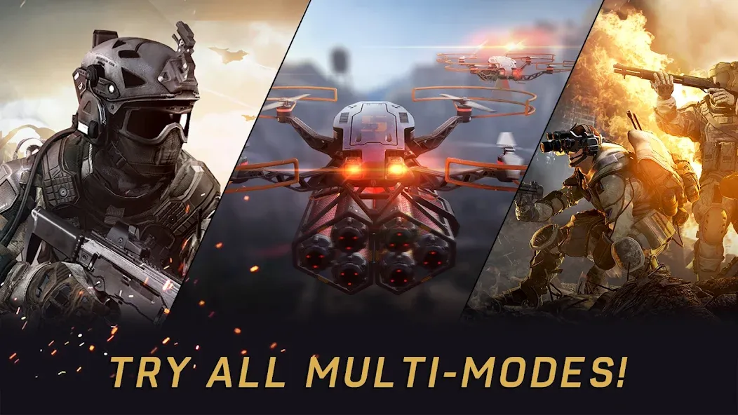 Warface GO: FPS shooting games [MOD: много денег и открыто всё] Screenshot 2