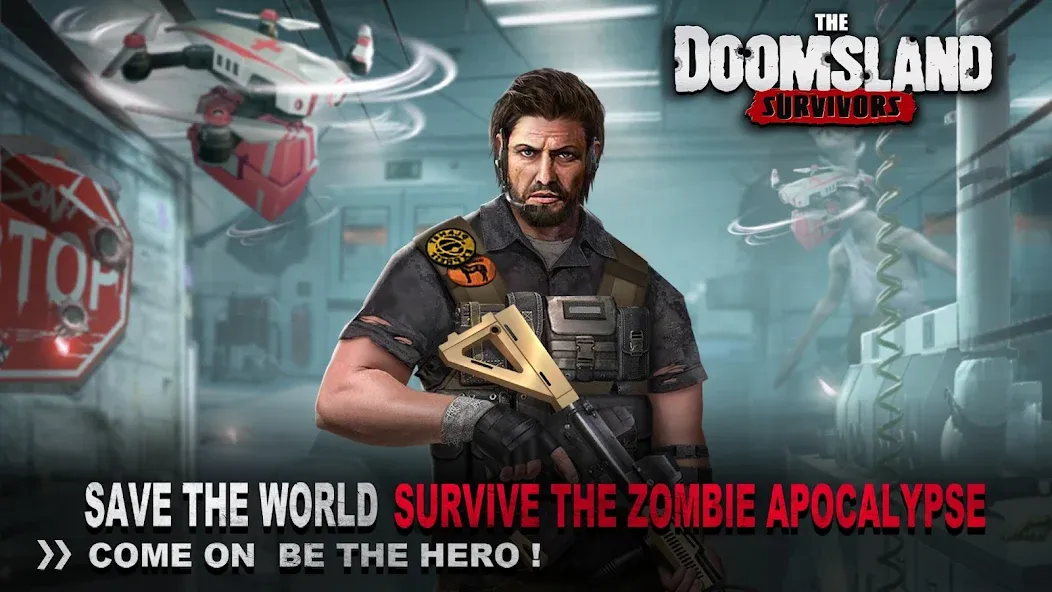 The Doomsland: Survivors [MOD: безлимитные ресурсы и здоровье] Screenshot 1