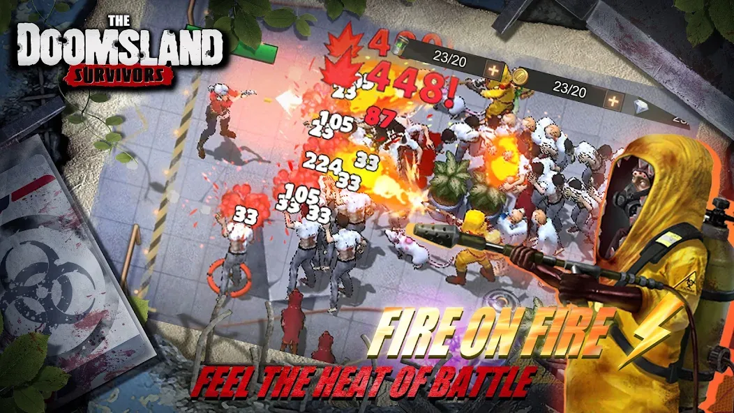 The Doomsland: Survivors [MOD: безлимитные ресурсы и здоровье] Screenshot 3