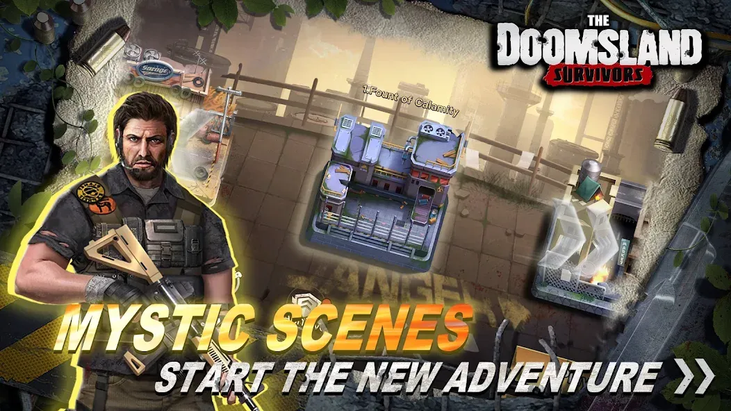The Doomsland: Survivors [MOD: безлимитные ресурсы и здоровье] Screenshot 5