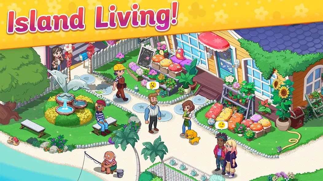 Ohana Island: Blast &amp; Build [MOD: безлимитные деньги и бустеры] Screenshot 3