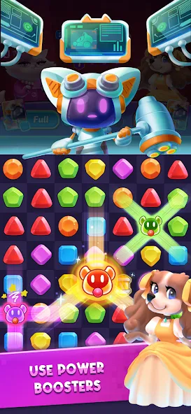 Match Club : PvP Match3 [MOD: безлимитные монеты и бустеры] Screenshot 3
