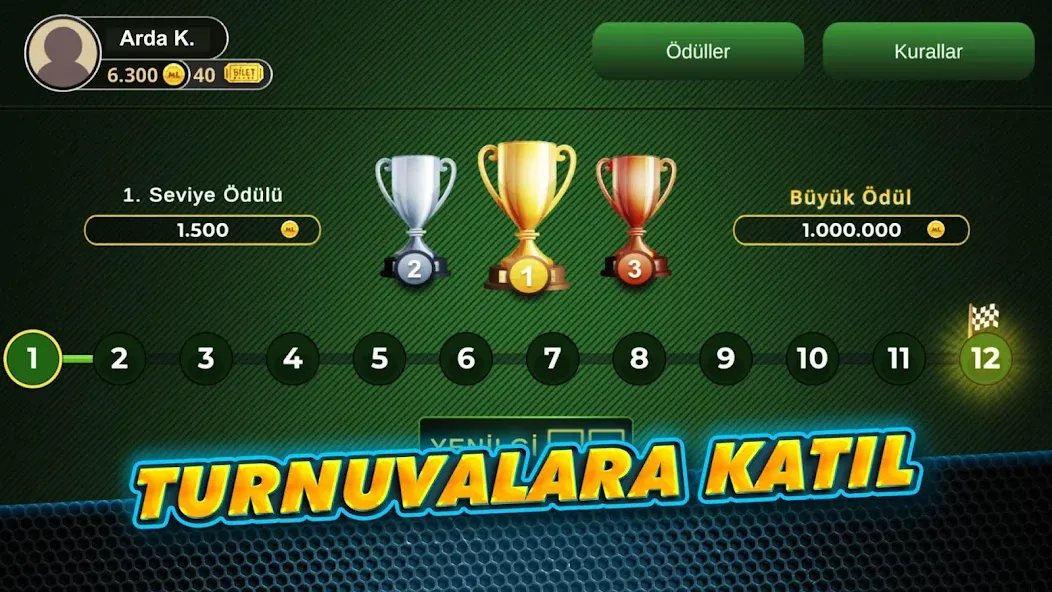 Çanak Okey - Mynet [MOD: безлимитные монеты и усиленные бонусы] Screenshot 4