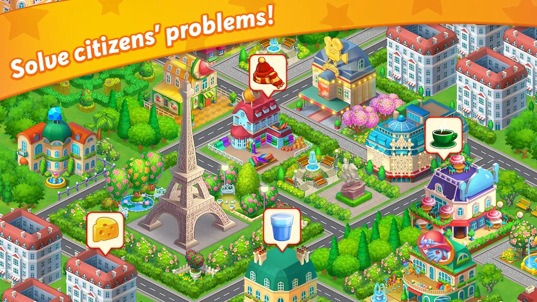 Paris: City Adventure [MOD: безлимитные деньги и энергия] Screenshot 2