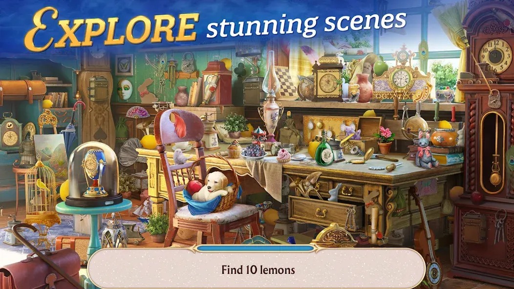 Seekers Notes: Hidden Objects [MOD: безлимитные подсказки и энергия] Screenshot 4