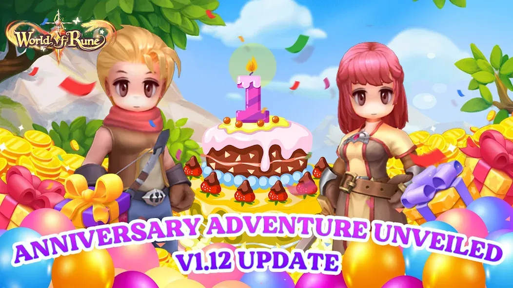 World of Rune - Fantasy MMORPG [MOD: бесконечная мана и открытые навыки] Screenshot 1