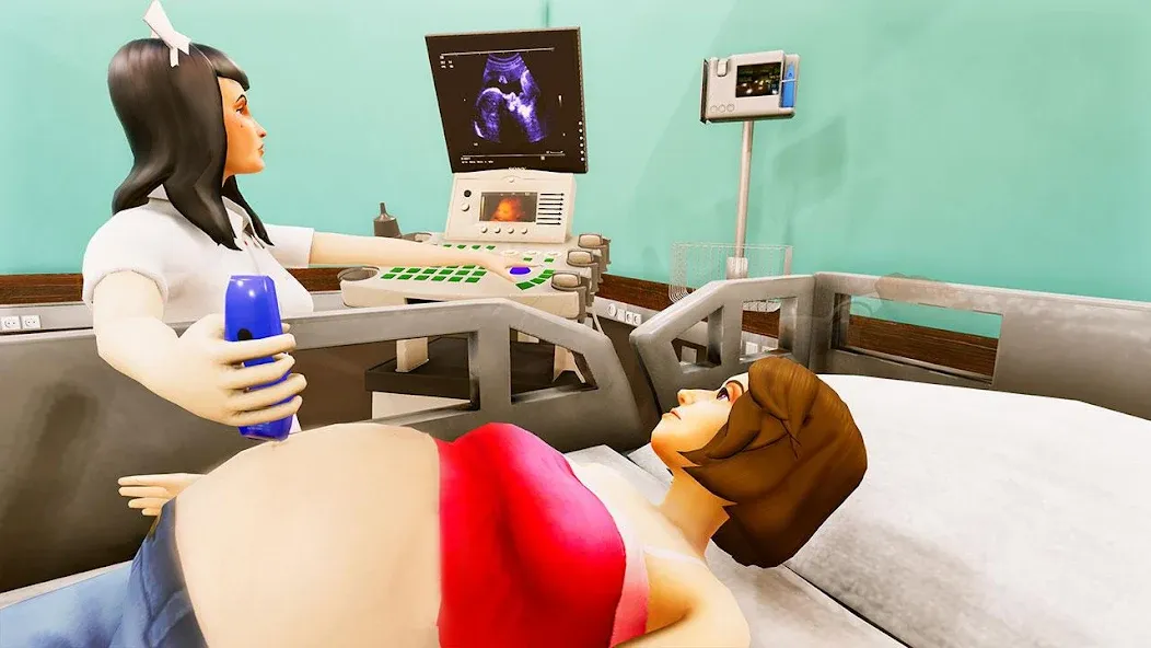 Virtual Pregnant Mom Baby Care [MOD: безлимитные деньги и всё открыто] Screenshot 2