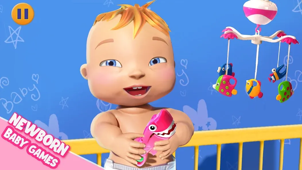 Virtual Baby Mother Simulator [MOD: безлимитные деньги и всё открыто] Screenshot 1
