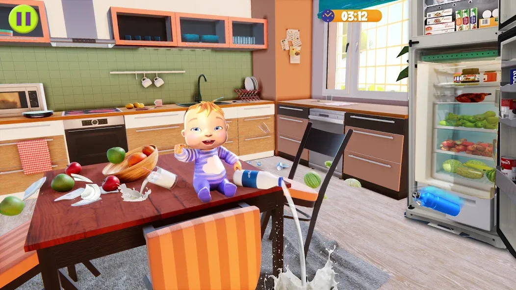 Virtual Baby Mother Simulator [MOD: безлимитные деньги и всё открыто] Screenshot 2