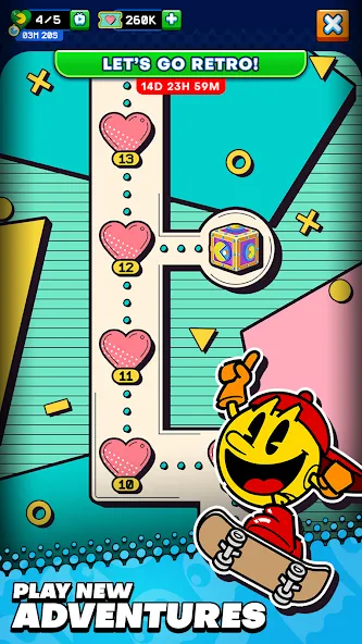 PAC-MAN [MOD: бесконечные жизни и усиленные бонусы] Screenshot 2