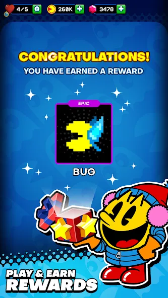 PAC-MAN [MOD: бесконечные жизни и усиленные бонусы] Screenshot 5