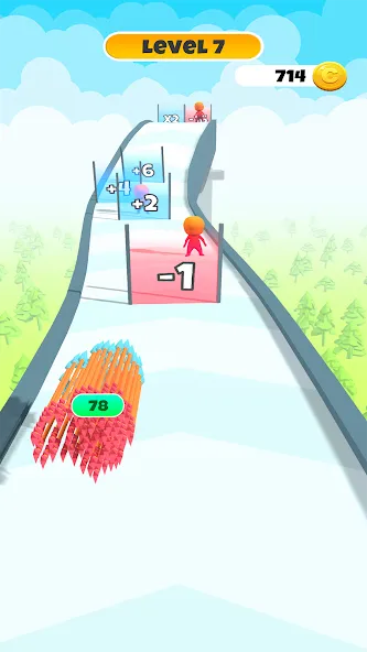 Arrow Fest [MOD: безлимитные стрелы и улучшения] Screenshot 5