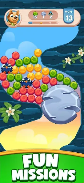 Farm Blast - Merge &amp; Pop [MOD: безлимитные деньги и ходы] Screenshot 1