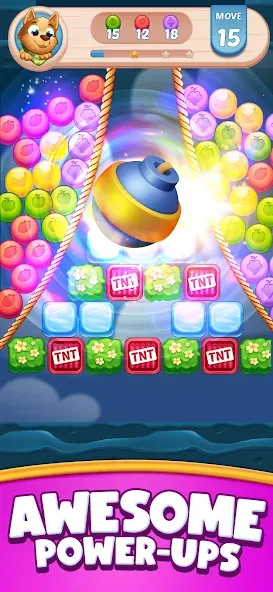 Farm Blast - Merge &amp; Pop [MOD: безлимитные деньги и ходы] Screenshot 3