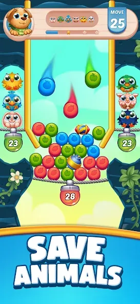 Farm Blast - Merge &amp; Pop [MOD: безлимитные деньги и ходы] Screenshot 4