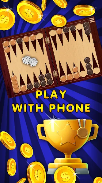 Backgammon Nard offline online [MOD: без рекламы и все функции открыты] Screenshot 4