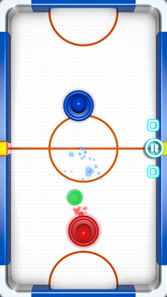 Glow Hockey [MOD: неограниченные шайбы и все столы открыты] Screenshot 2