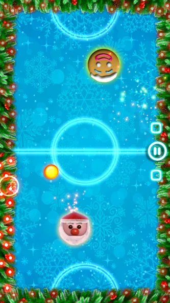 Glow Hockey [MOD: неограниченные шайбы и все столы открыты] Screenshot 3