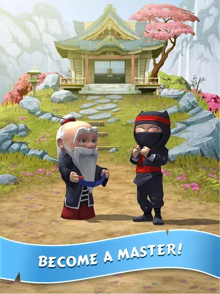 Clumsy Ninja [MOD: безлимитные монеты и энергия] Screenshot 4