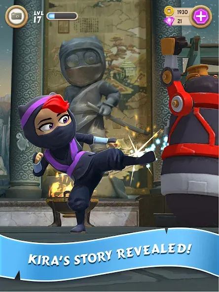 Clumsy Ninja [MOD: безлимитные монеты и энергия] Screenshot 5