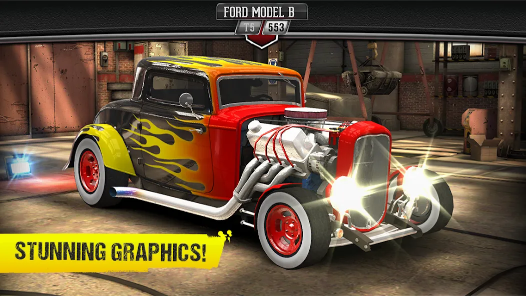 CSR Classics [MOD: безлимитные деньги и все машины открыты] Screenshot 3