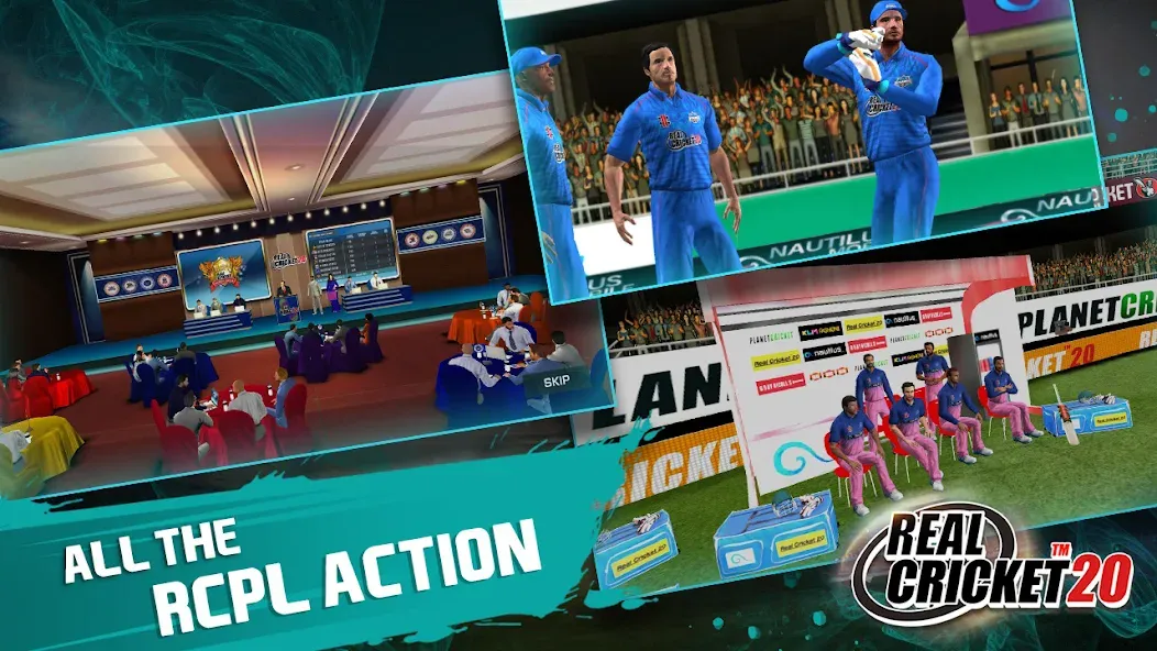 Real Cricket™ 20 [MOD: безлимитные деньги и открытые команды] Screenshot 3