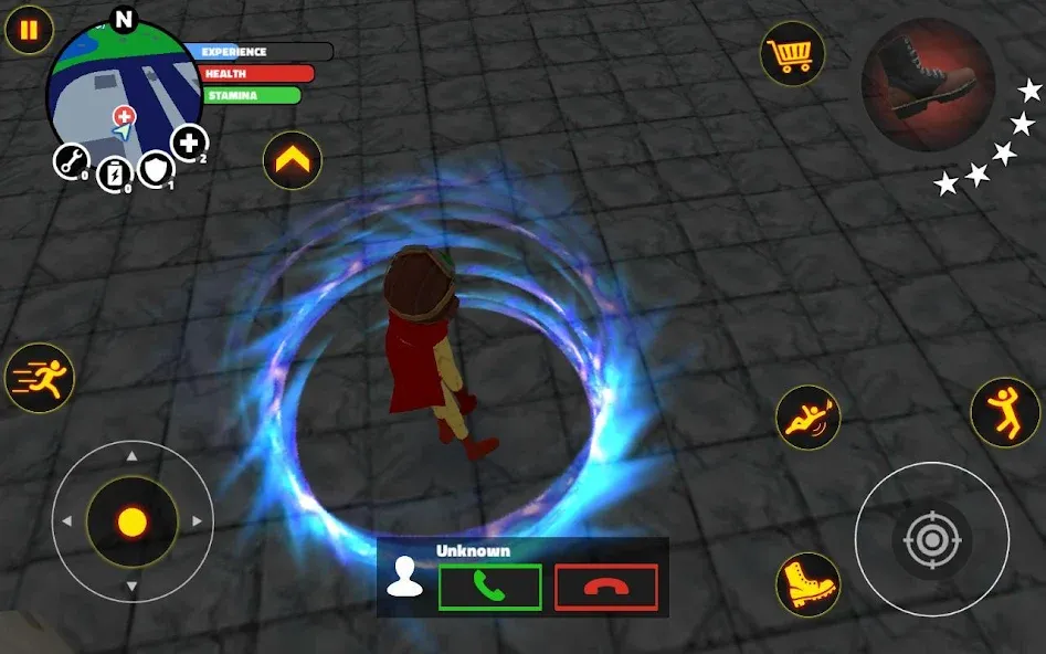 Stick Superhero [MOD: безлимитные деньги и усиленный герой] Screenshot 2