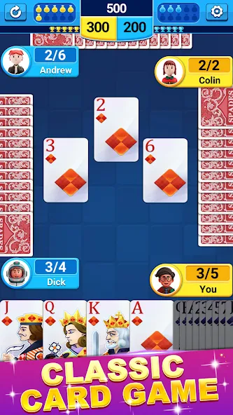 Spades [MOD: безлимитные монеты и подсказки] Screenshot 2