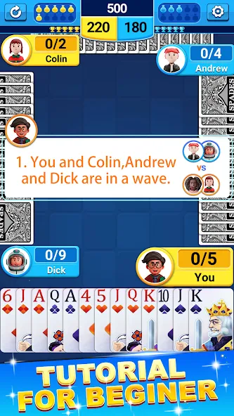 Spades [MOD: безлимитные монеты и подсказки] Screenshot 3