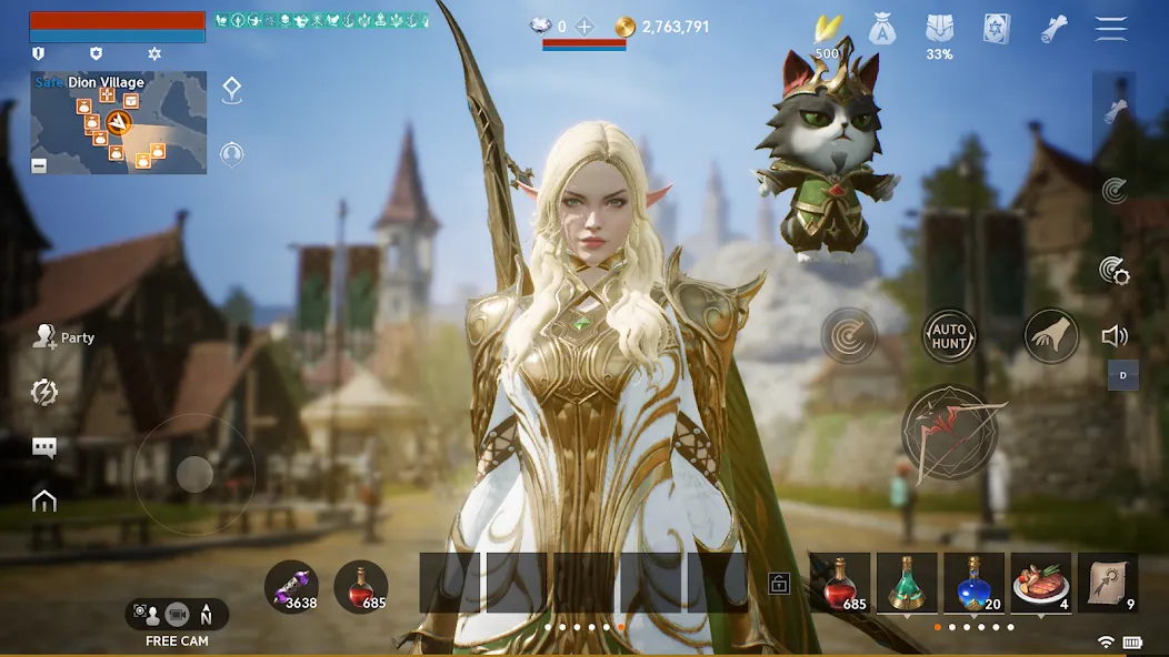 Lineage2M [MOD: безлимитные ресурсы и ускоренная прокачка] Screenshot 5