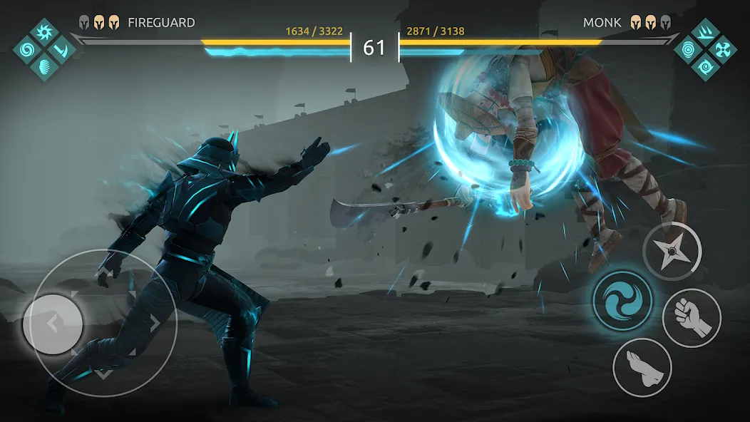 Shadow Fight 4: Arena [MOD: безлимитные монеты и алмазы] Screenshot 3