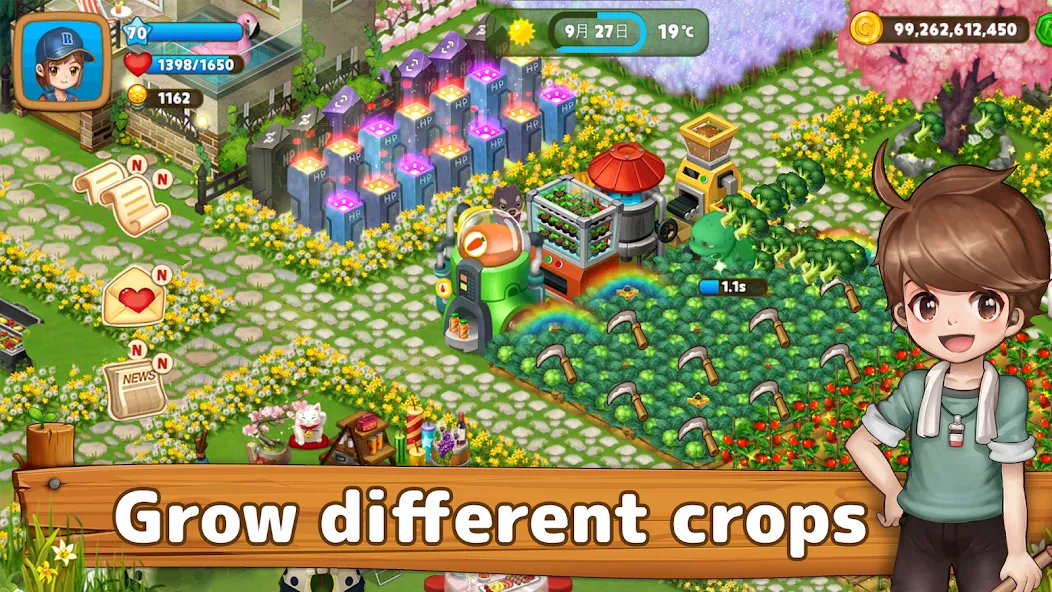 Real Farm : Save the World [MOD: безлимитные деньги и ресурсы] Screenshot 1