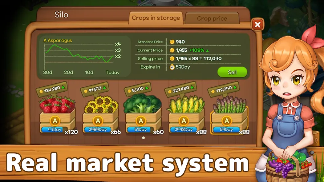 Real Farm : Save the World [MOD: безлимитные деньги и ресурсы] Screenshot 3
