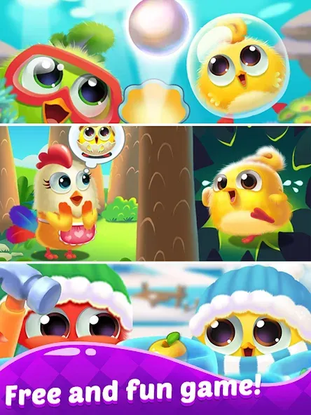 Puzzle Wings: match 3 games [MOD: безлимитные жизни и подсказки] Screenshot 5