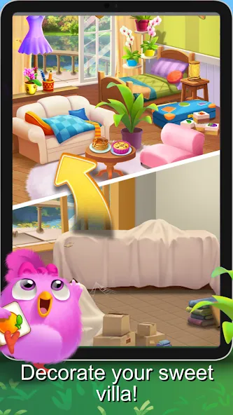 Tile Wings: Offline Match 3 [MOD: безлимитные монеты и жизни] Screenshot 5