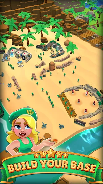 Marine Force: Heroes of War [MOD: безлимитные ресурсы и улучшения] Screenshot 2