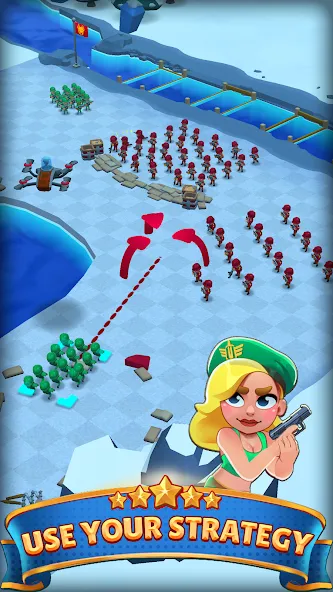 Marine Force: Heroes of War [MOD: безлимитные ресурсы и улучшения] Screenshot 3