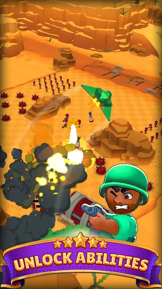 Marine Force: Heroes of War [MOD: безлимитные ресурсы и улучшения] Screenshot 4