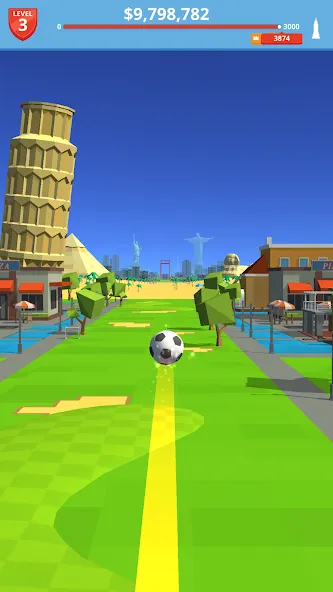 Soccer Kick [MOD: безлимитные деньги и энергия] Screenshot 4